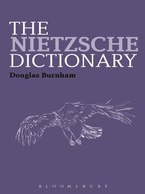 cover image of The Nietzsche Dictionary